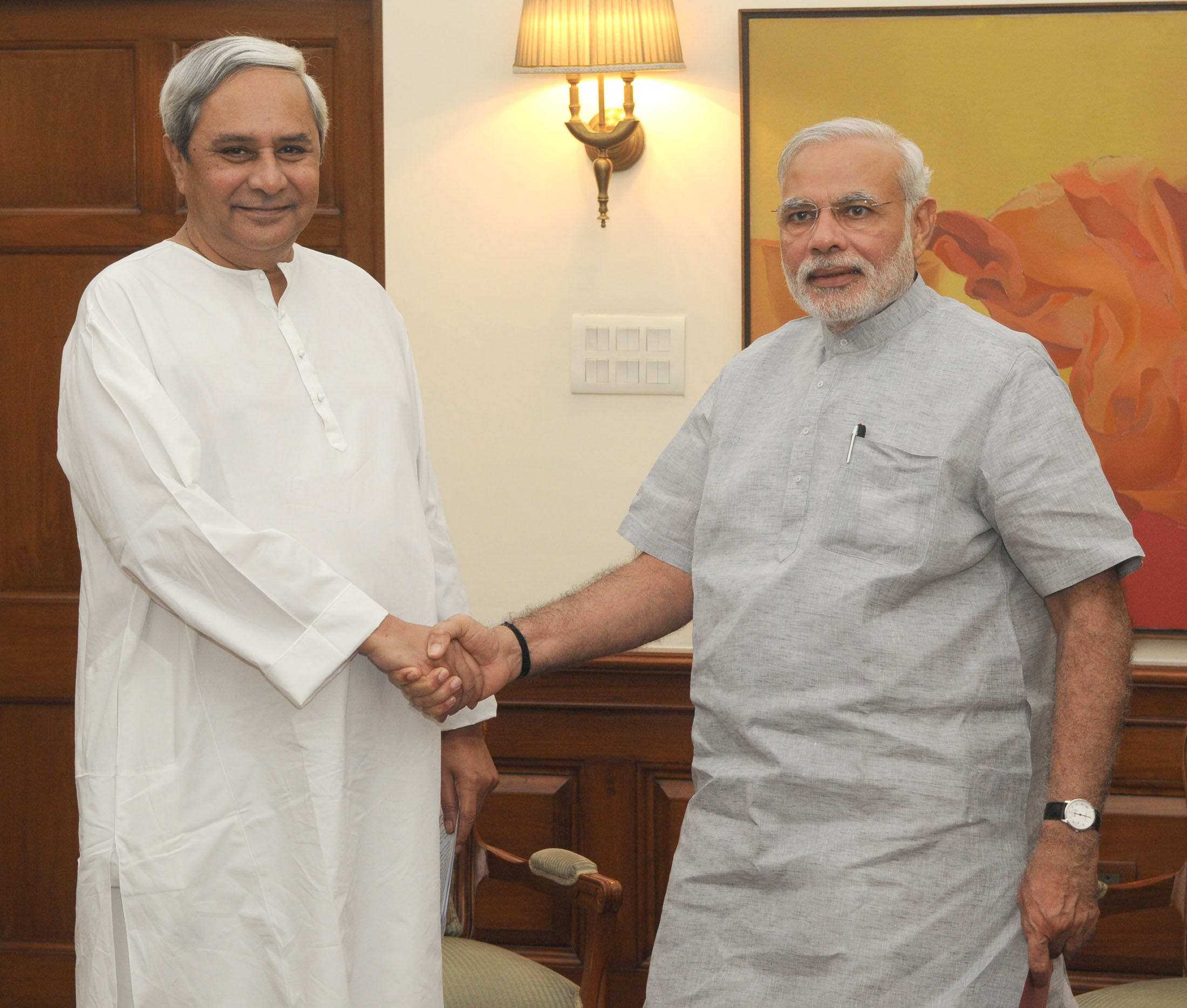 Odisha_CM_Naveen_Patnaik_meets_PM_Modi