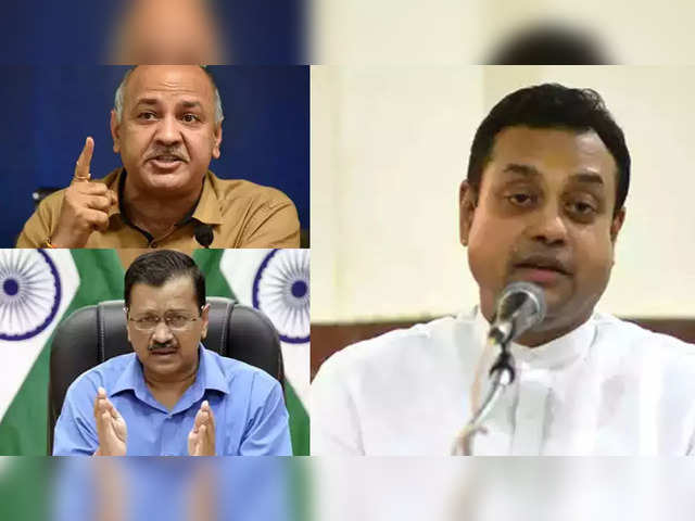 arvind-kejriwal-manish-sisodia-and-sambit-patra